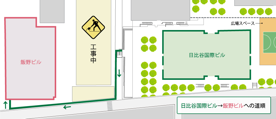 連絡通路マップ